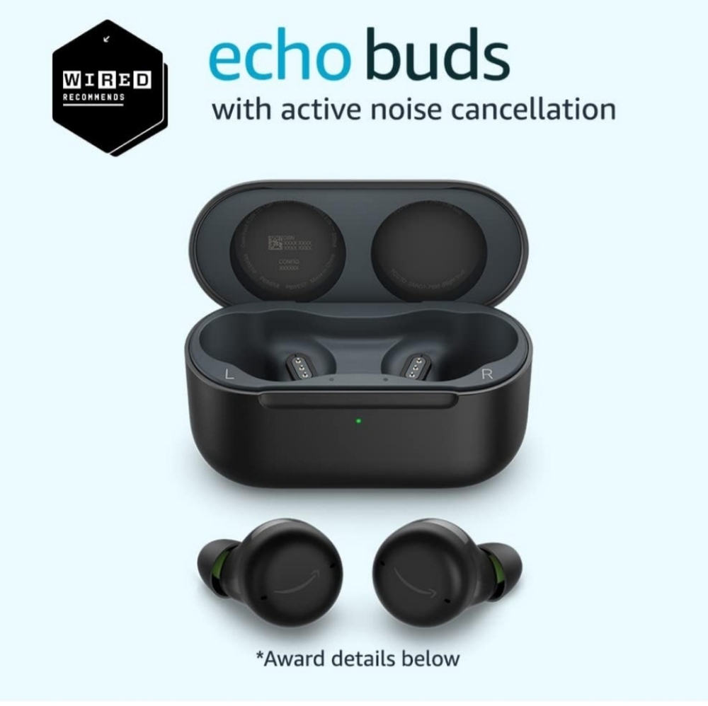 Amazon Echo Buds with Active Noise Cancellation
